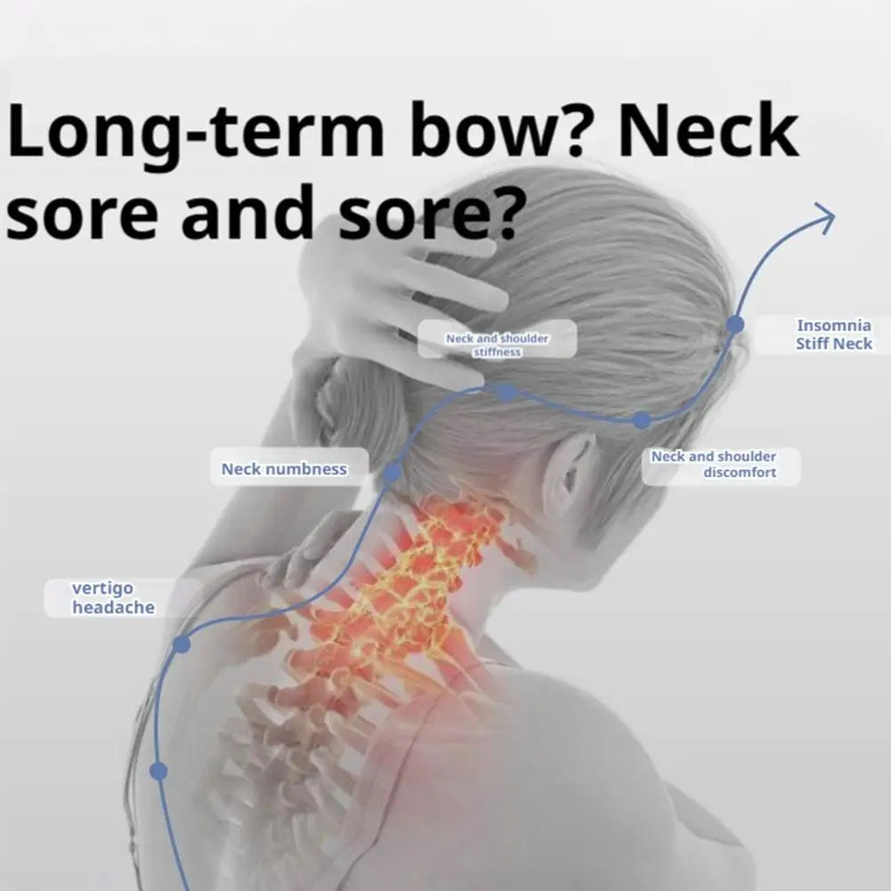 Smart Heated Neck Brace Pillow | Spine Support