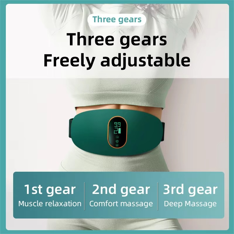 EMS Heated Waist Massage Belt | Infrared Back Support