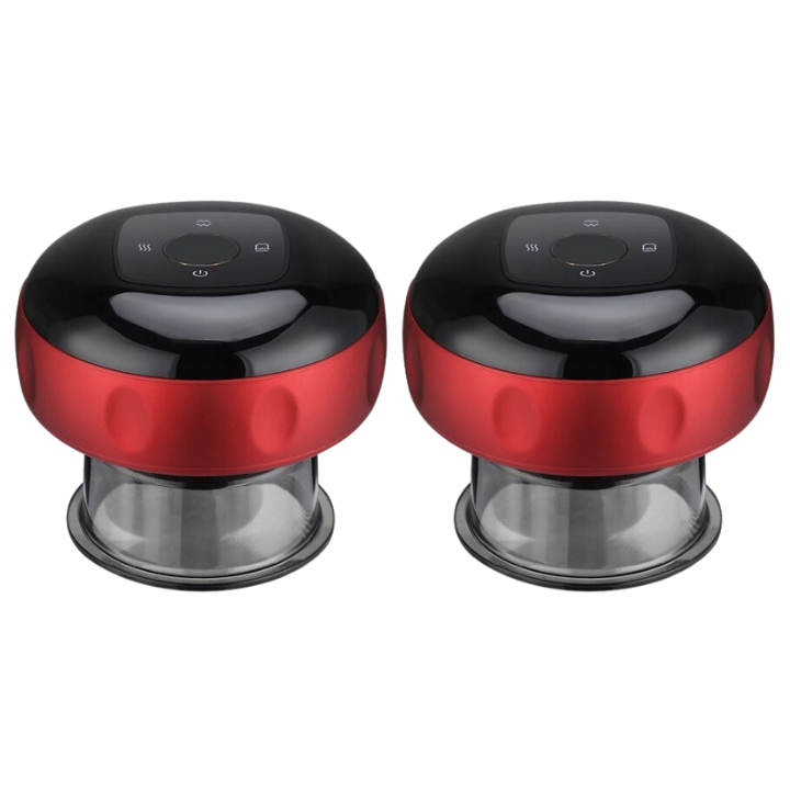 Electric Vacuum Cupping Massager | Red Light