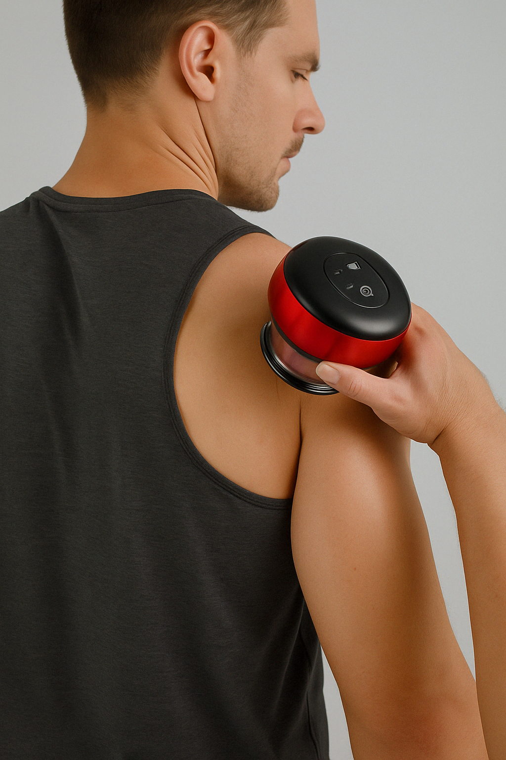 Electric Vacuum Cupping Massager | Red Light