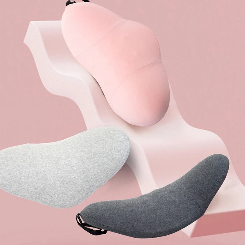 Memory Foam Lumbar Pillow | Rollable Back Support
