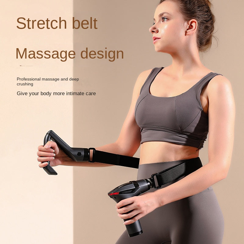 Long Handle Fascia Massage Gun | 12-Speed Relief