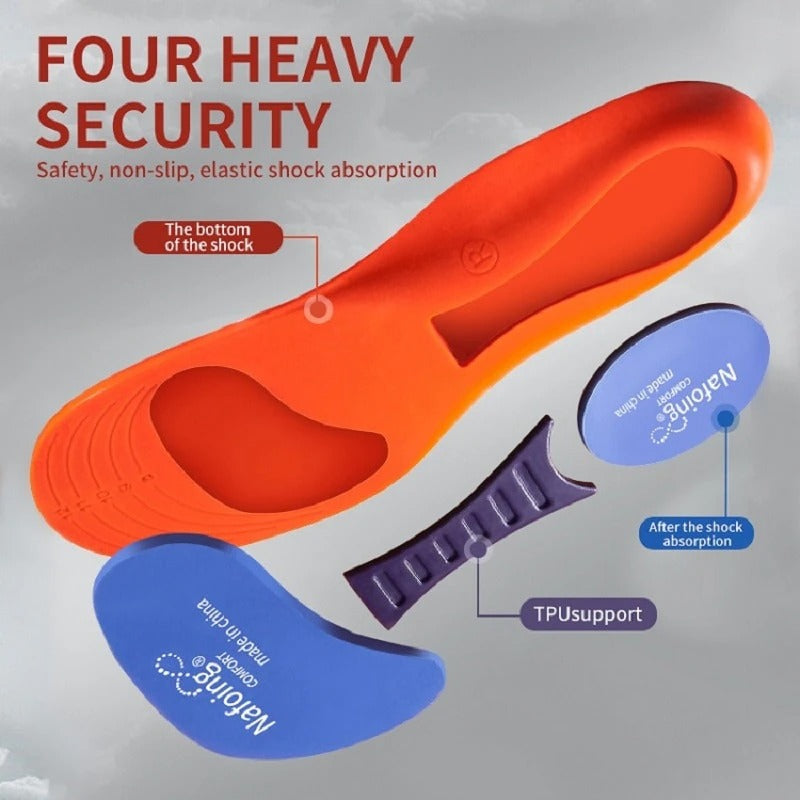 Sports Insoles | Shock Absorbing EVA Support