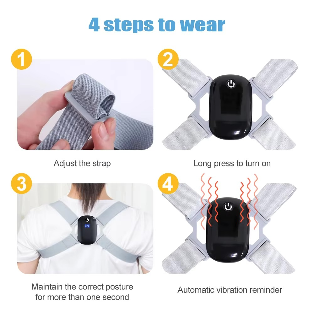 Smart Posture Sensor | Back & Shoulder Support