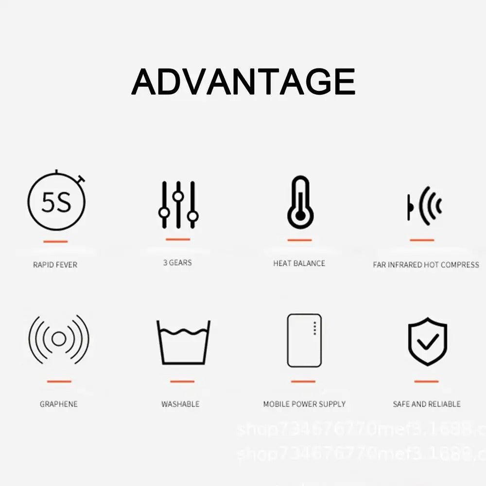 USB Heated Seat Cushion | Portable Warmth