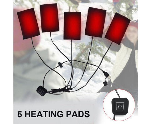 USB Heated Vest | Unisex Winter Core Warmer