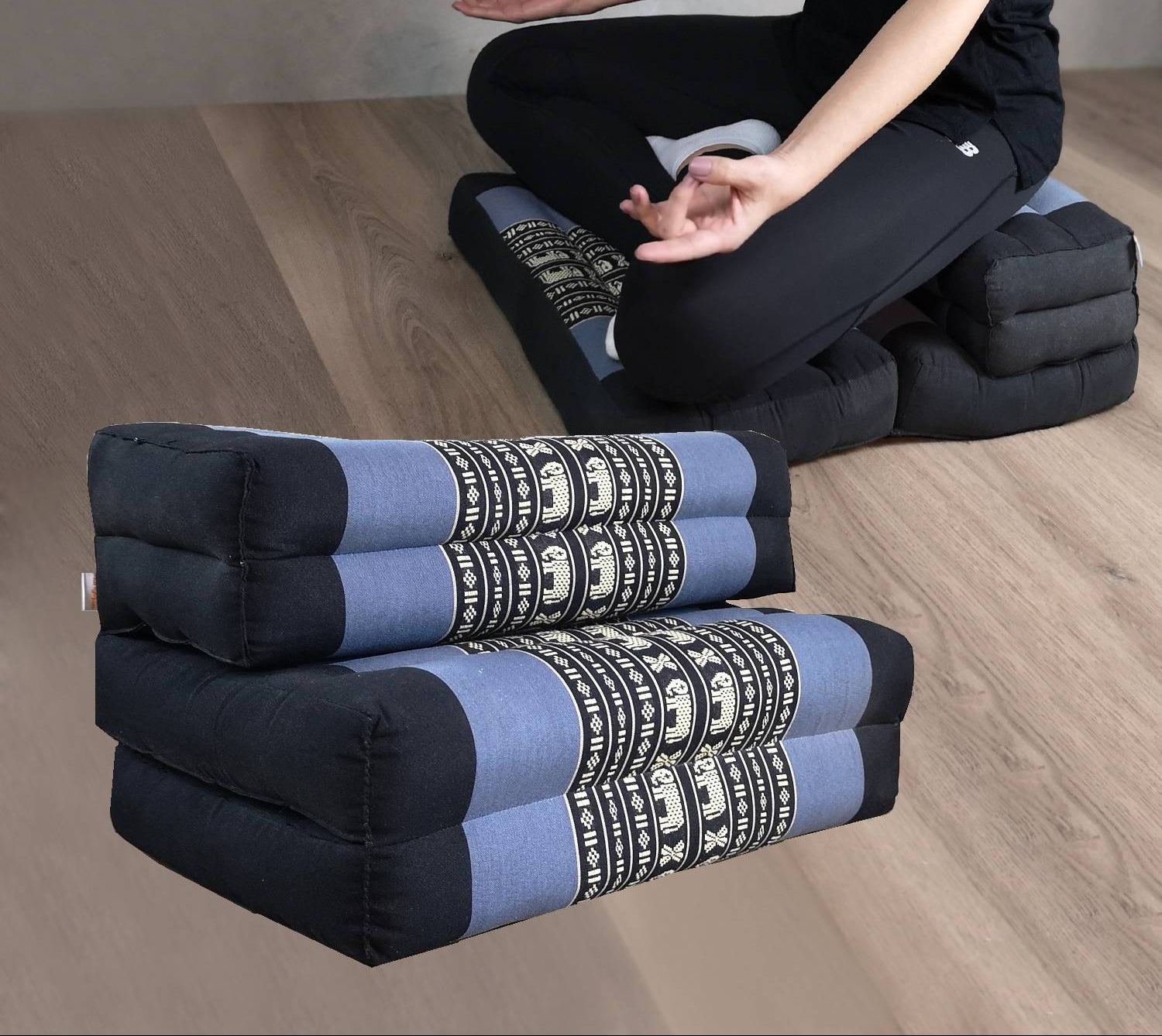 Kapok Zafu Meditation Cushion Set | Hips & Back