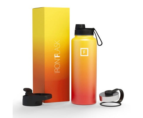 Yoga Mat & Iron Flask Bundle | Full Body Flow