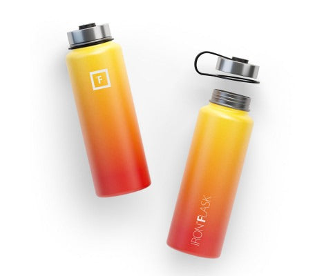 Yoga Mat & Iron Flask Bundle | Full Body Flow