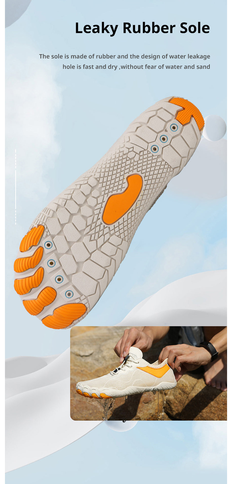 Non Slip Barefoot Aqua Shoes | Unisex