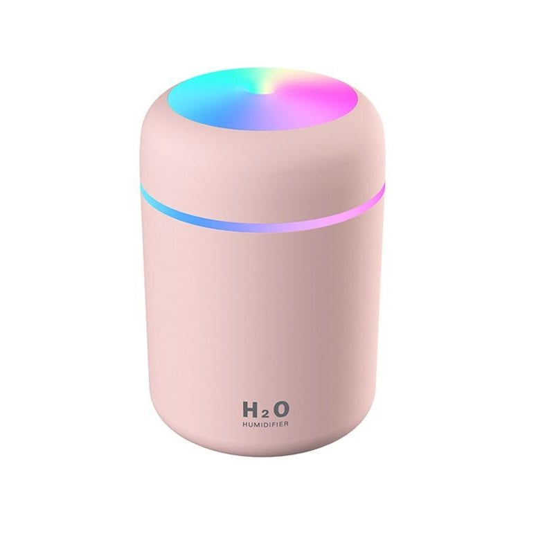 Portable Aroma Diffuser Humidifier (LED, 260–300ml)