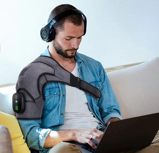 Heating Shoulder Brace | Compression & Vibration