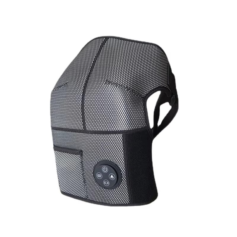 Relisora PhysioPress Hip Massager front view with heated air compression pad and vibration to help support relaxed hips.