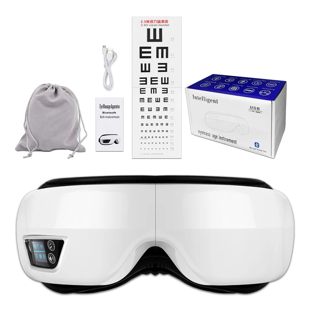 4D Eye Massager with Air Compression & Heat