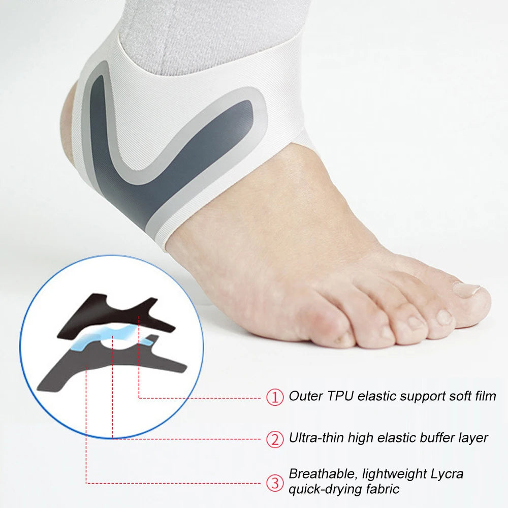 Ankle Brace Support | Adjustable Compression