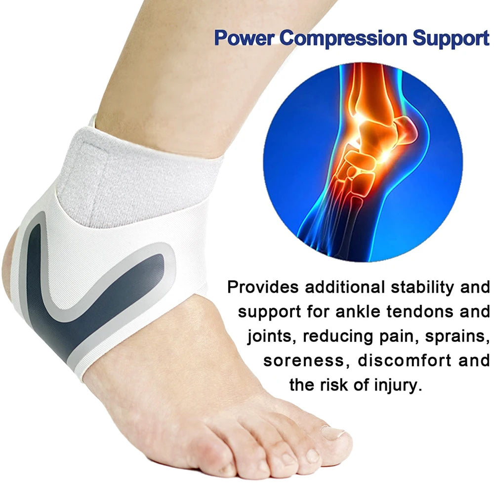 Ankle Brace Support | Adjustable Compression