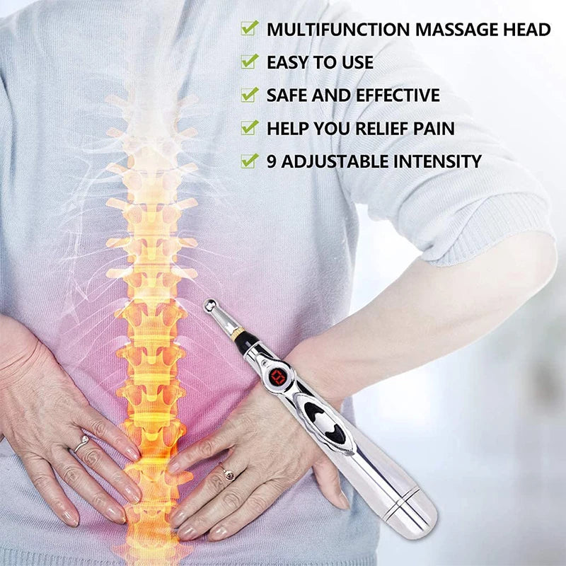 Laser Acupuncture Pen Massager | 5 Heads