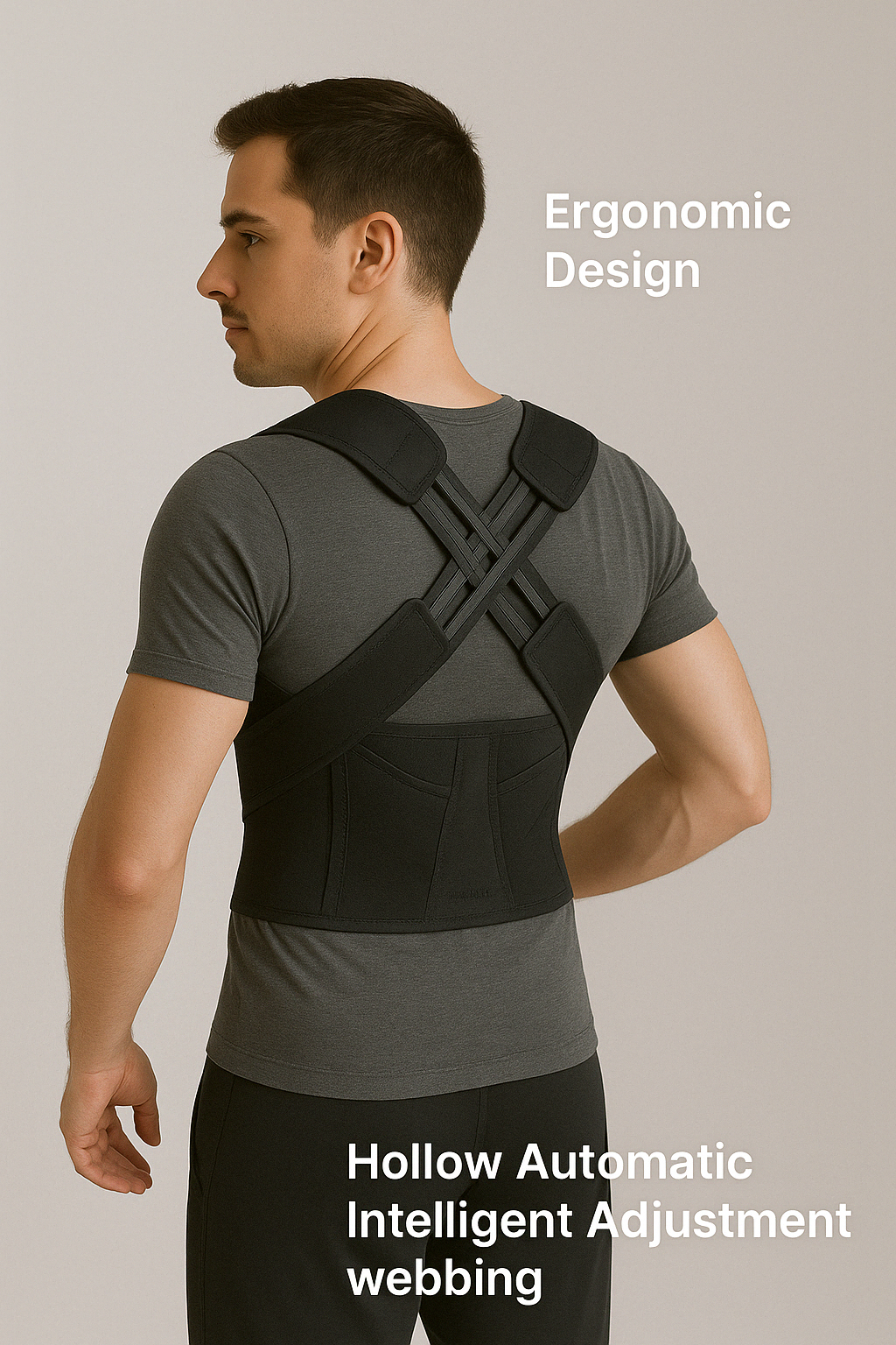 Adjustable Back Posture Corrector | Upper Back Support