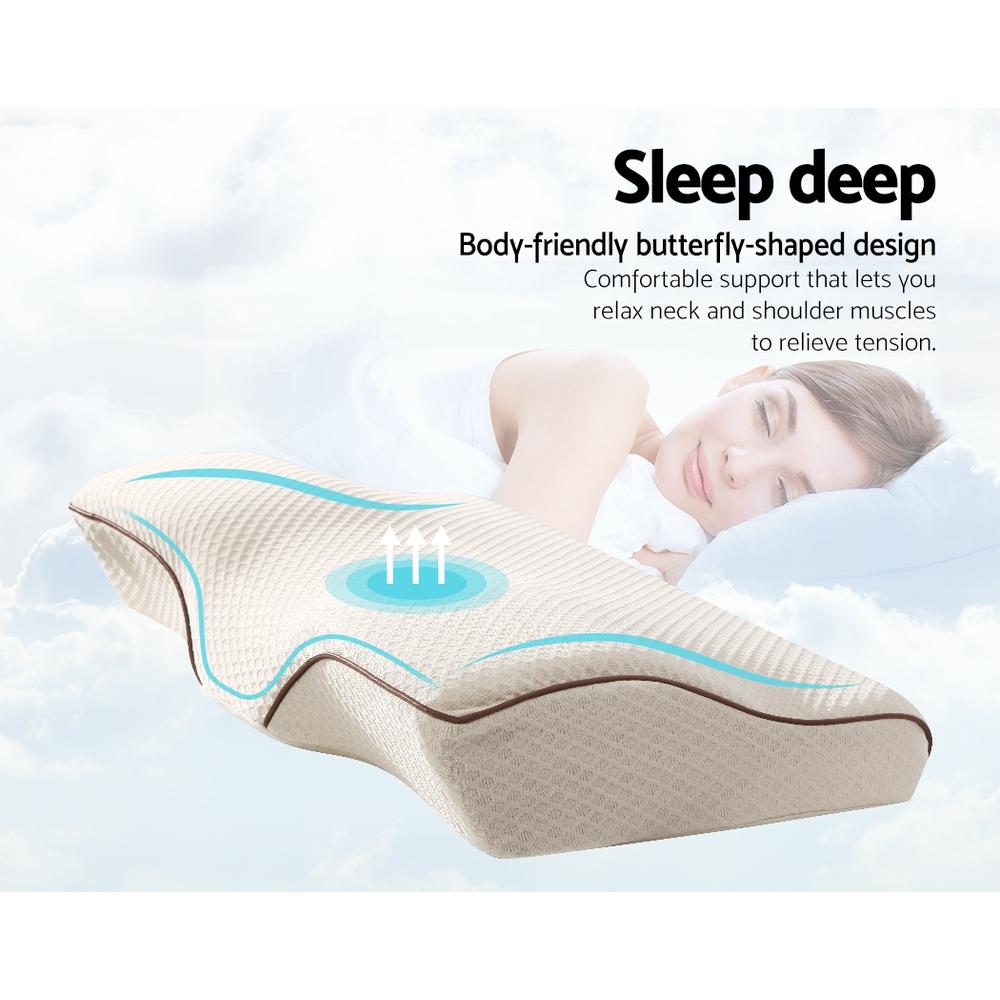 Orthopaedic Memory Foam Pillow for Neck Support