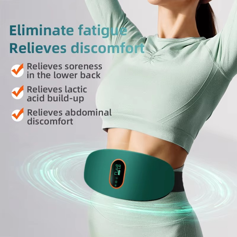 EMS Heated Waist Massage Belt | Infrared Back Support