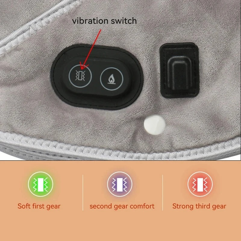 USB Neck & Shoulder Heating Pad | 3 Heat Levels