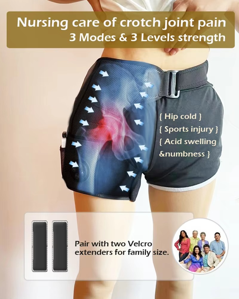 PhysioPress Hip Massager | Heat & Air Compression