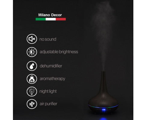 Ultrasonic Aromatherapy Diffuser | Humidifier
