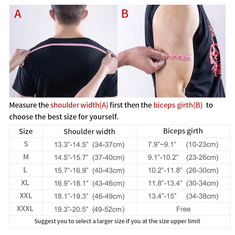 Dual Shoulder Support Wrap | Compression | Shoulders