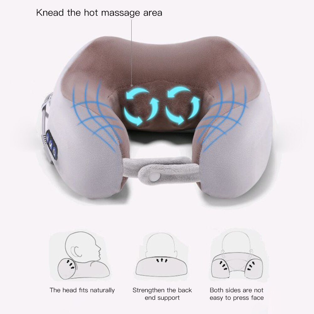 KneadMe Shiatsu Neck Massager with Heat