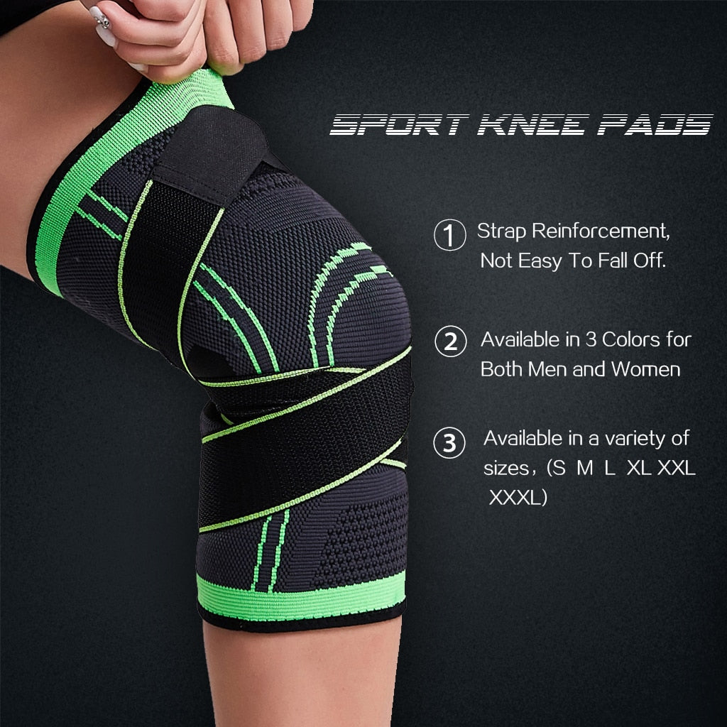 Graduated Knee Compression Sleeve Support