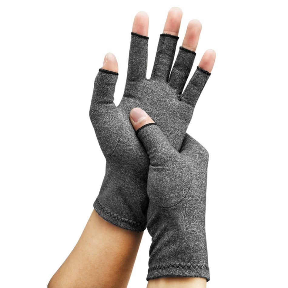 Compression Arthritis Gloves | Fingerless Support