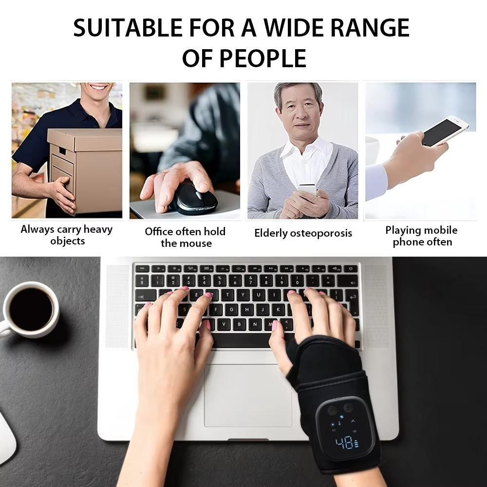 Heated EMS Wrist Massager | Wrist Support