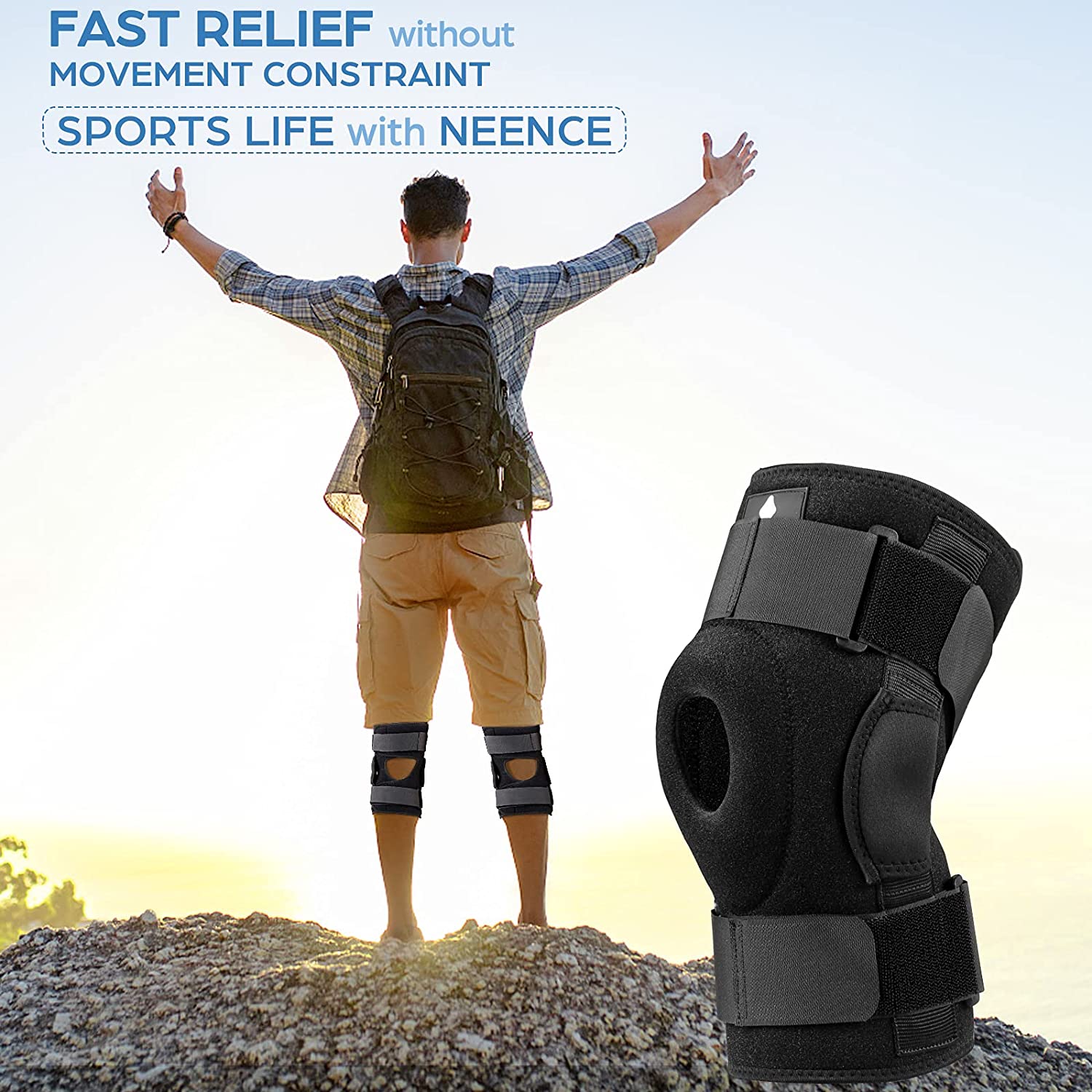 Knee Brace Stabiliser | Hinged Patella Support