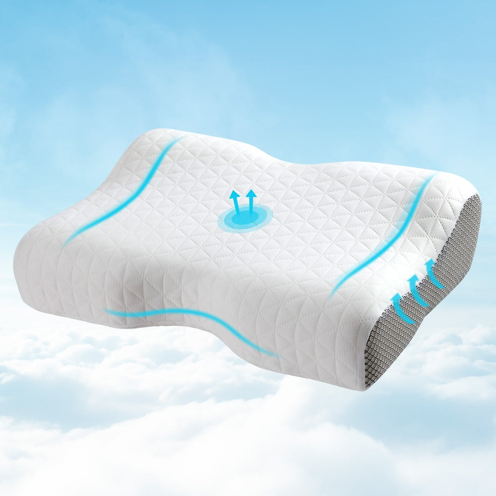 Ergonomic Contour Memory Foam Pillow | Neck Support