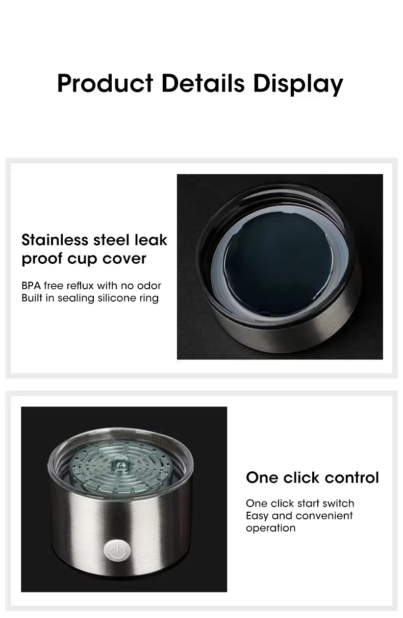 Portable Hydrogen Water Cup | 420ml Bottle