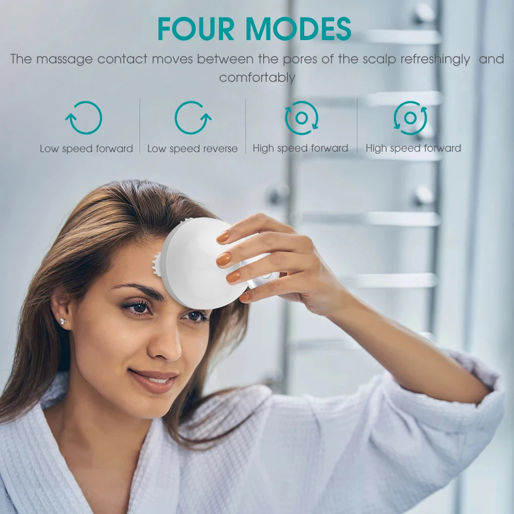 Waterproof Wireless Scalp Massager (Head)