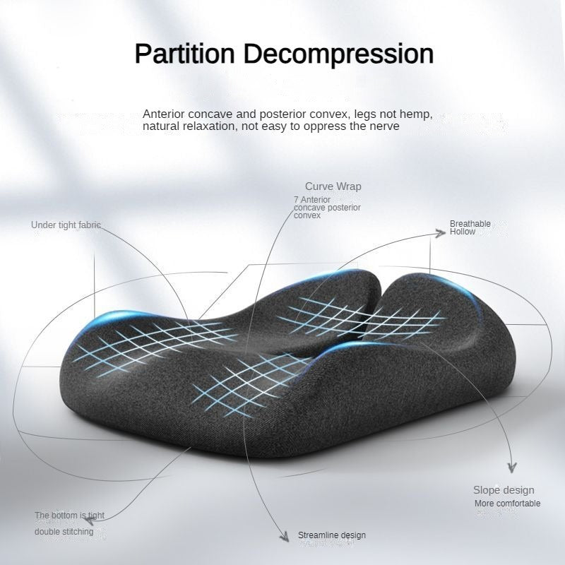 Orthopaedic Memory Foam Seat Cushion | Tailbone & Sciatica