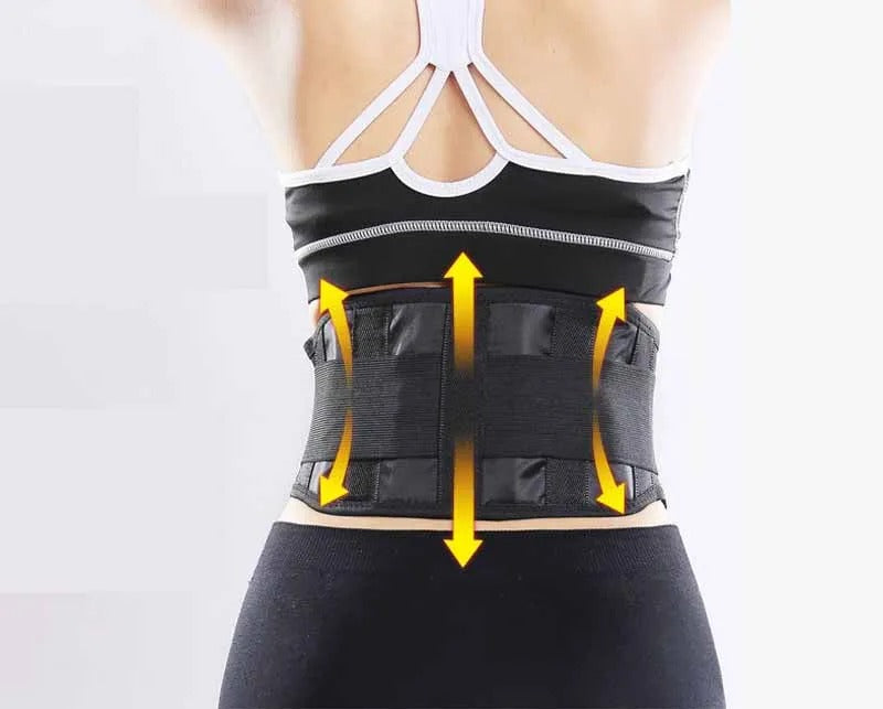 Self Heating Lumbar Support Belt | Magnetic Back Support