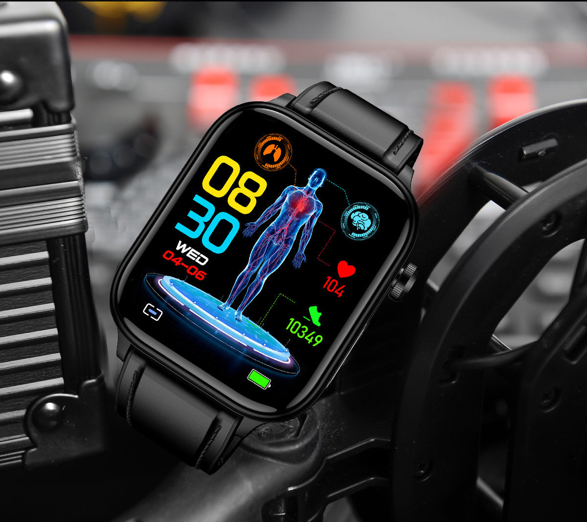 Health & Fitness Smart Watch | ECG & Activity