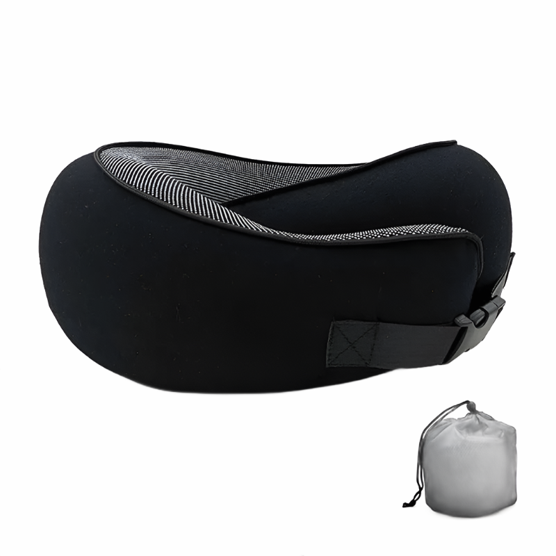 Memory Foam Travel Neck Pillow | Ergonomic Support