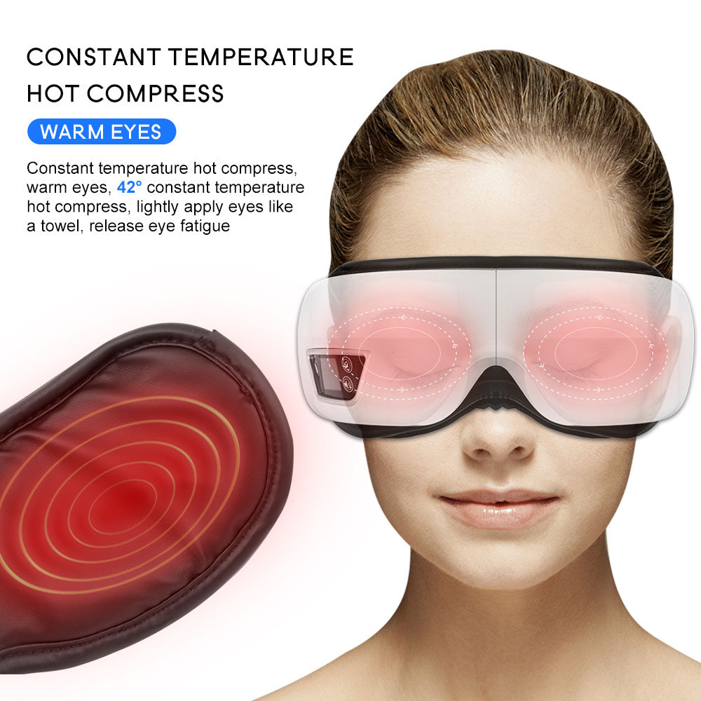 4D Eye Massager with Air Compression & Heat