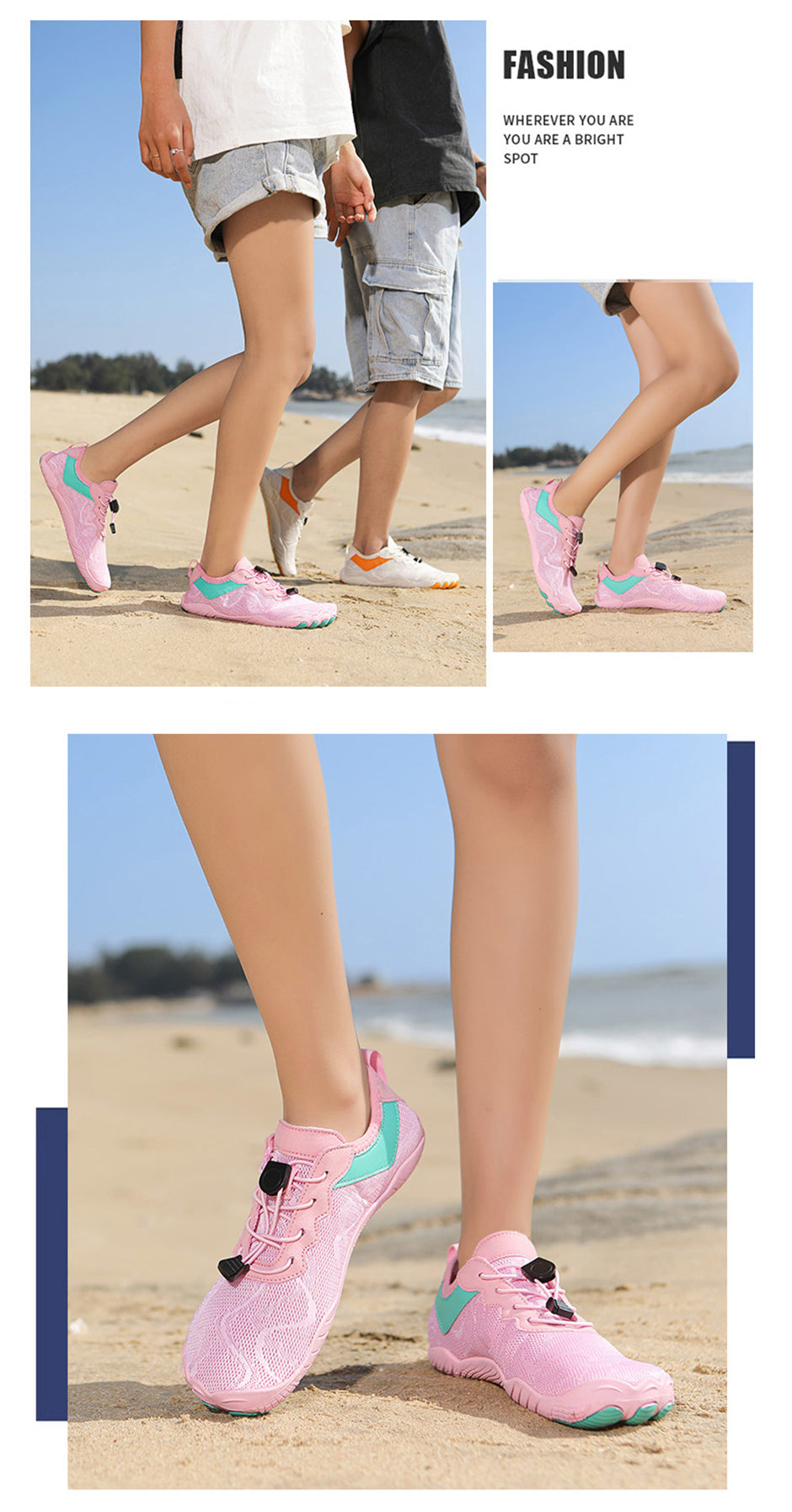 Non Slip Barefoot Aqua Shoes | Unisex