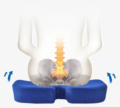 Memory Foam Seat Cushion Pad | Posture Support