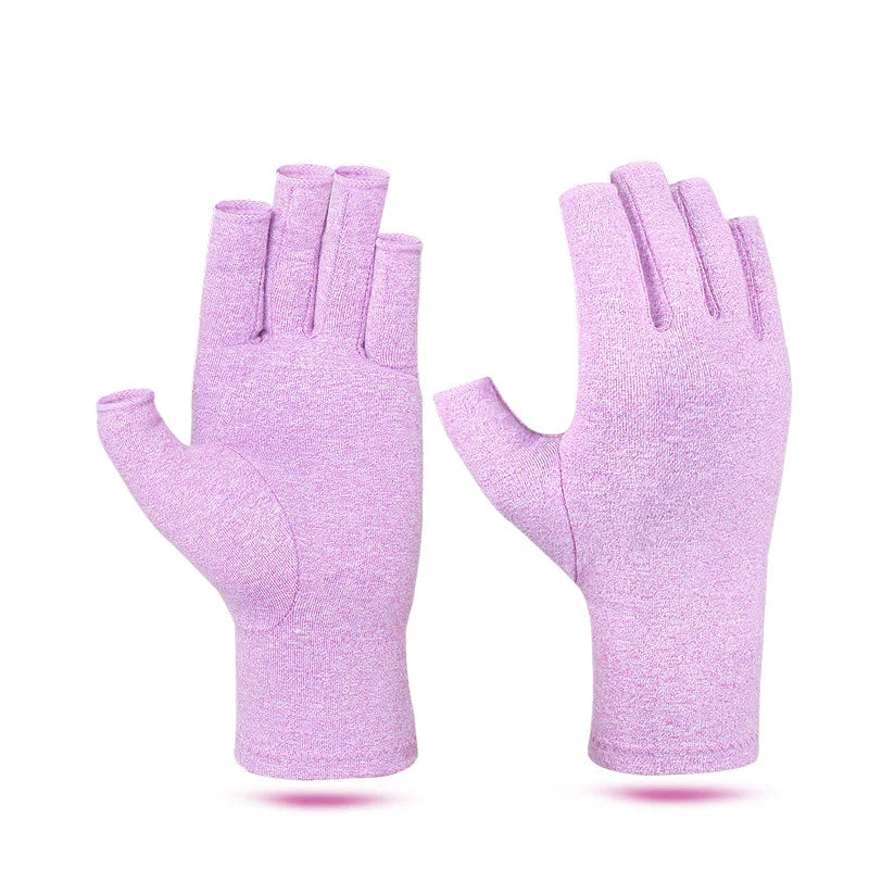 Compression Arthritis Gloves | Fingerless Support