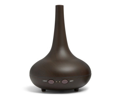 relisora ultrasonic aromatherapy diffuser and humidifier, 200ml capacity, front view with colour-changing LED lights.
