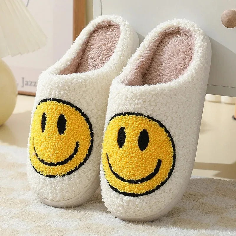 Womens plush warm comfort slippers front hero view with memory foam insole and non slip rubber sole for cosy indoor wear.